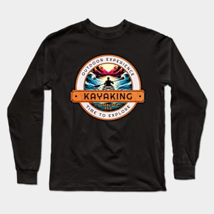 Outdoor Experience Kayaking Design Long Sleeve T-Shirt